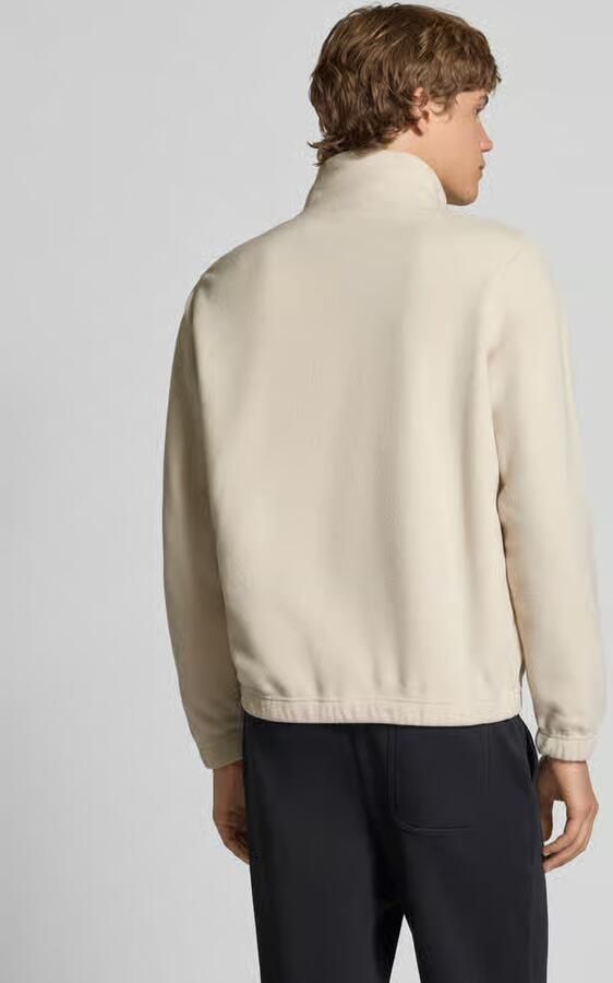 Jack & jones Regular fit schipperstrui met kangoeroezak model 'SOHO HALFZIP FLEECE' - Foto 8