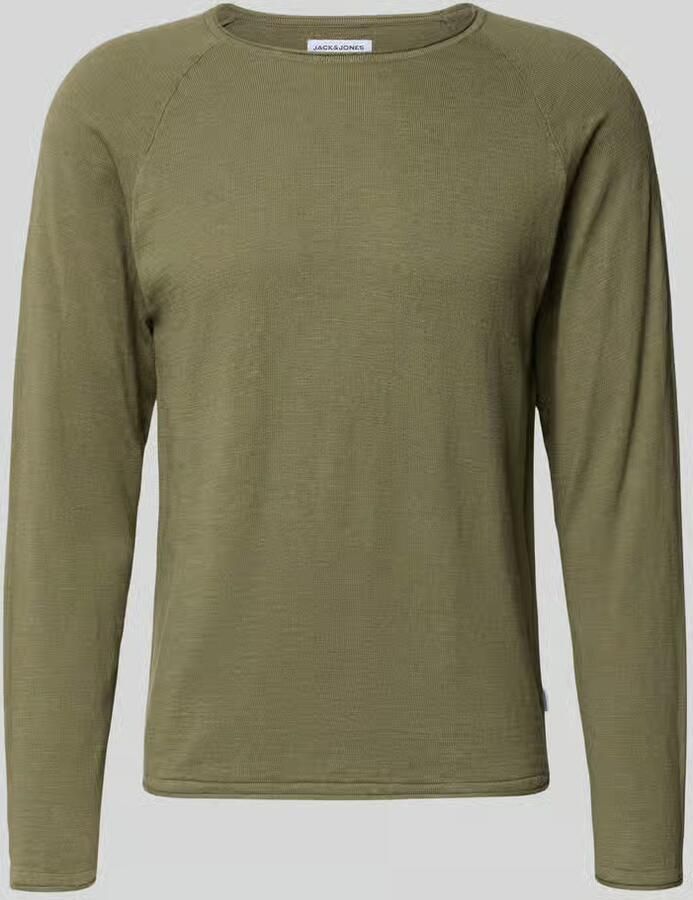 Jack & jones Regular fit shirt met lange mouwen met logopatch model 'Breeze'