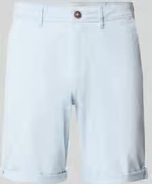 JACK & JONES PANTS STUDIO JPSTBOWIE regular chino short lichtblauw - Foto 5
