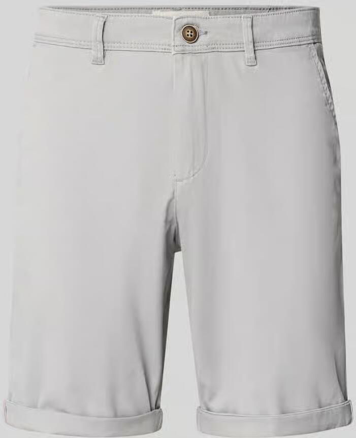 JACK & JONES PANTS STUDIO regular fit chino short JPSTBOWIE ultimate grey - Foto 7