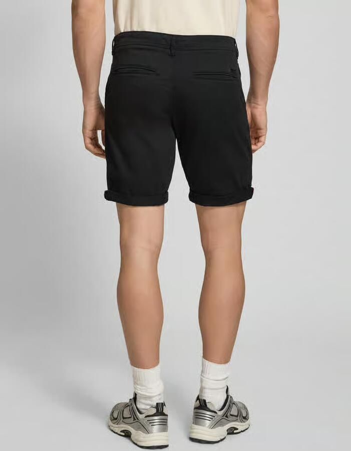 JACK & JONES JEANS INTELLIGENCE regular fit chino short Bowie zwart - Foto 8