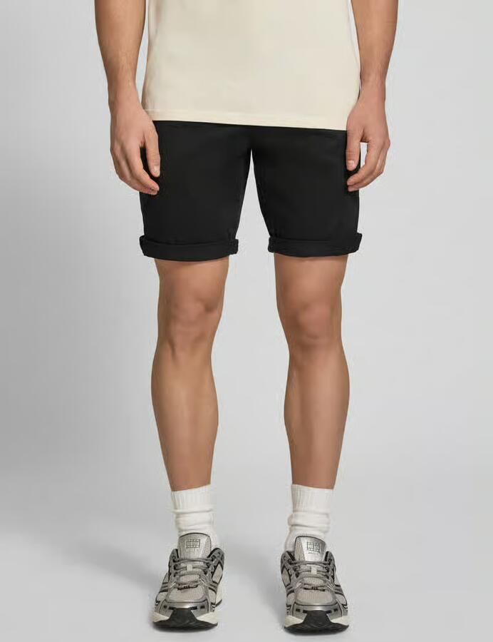 JACK & JONES JEANS INTELLIGENCE regular fit chino short Bowie zwart - Foto 9