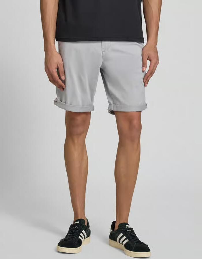 JACK & JONES PANTS STUDIO regular fit chino short JPSTBOWIE ultimate grey - Foto 9