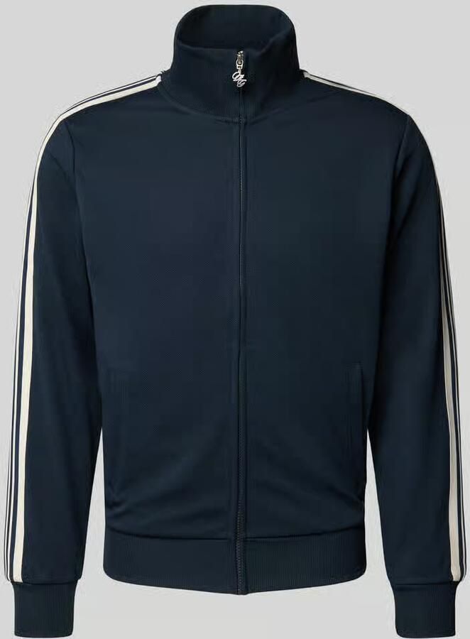 Jack & jones Regular fit sweatjack met opstaande kraag model 'ORSALAMANCO'