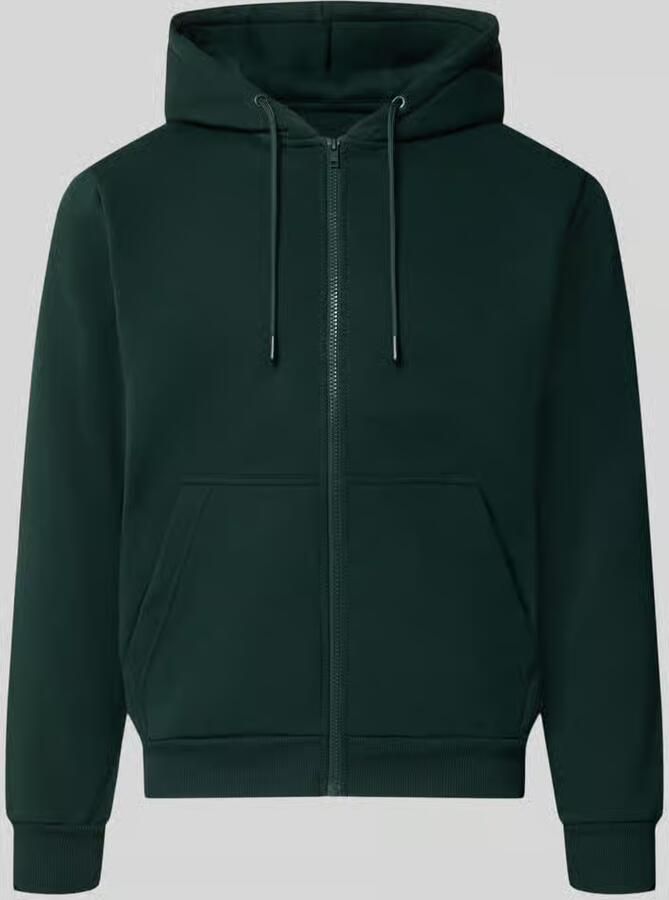 Jack & jones Regular fit sweatjack van katoenmix model 'BRADLEY'