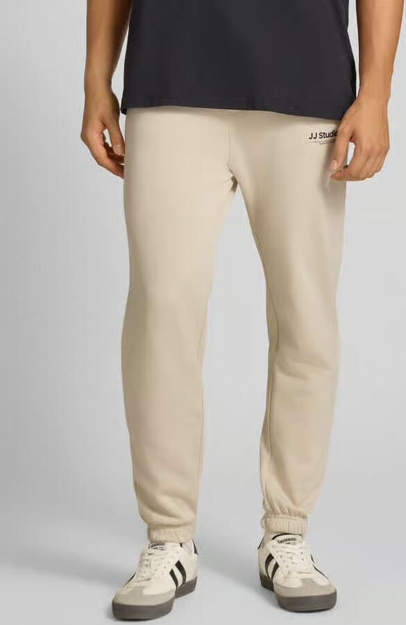 Jack & jones regular fit sweatpants met elastische tailleband model 'KANE' - Foto 2