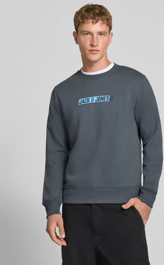 Jack & jones Regular fit sweatshirt met katoen-aandeel model 'Munk' - Foto 3