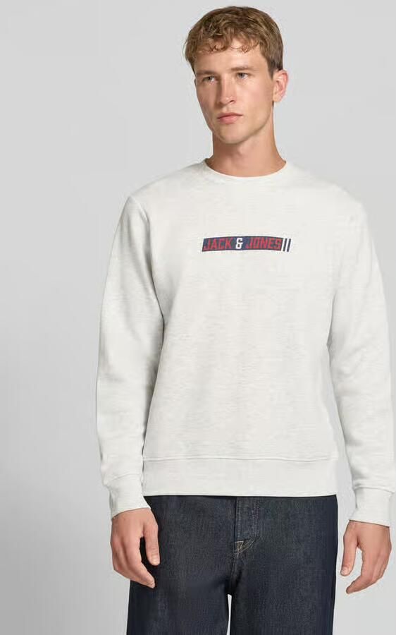Jack & jones Regular fit sweatshirt met katoen-aandeel model 'Munk' - Foto 3