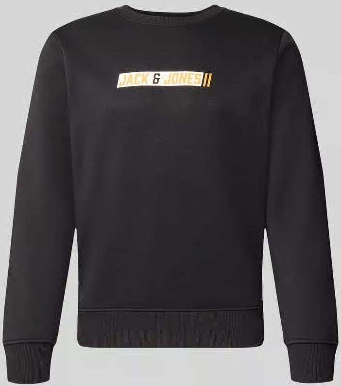 Jack & jones Regular fit sweatshirt met katoen-aandeel model 'Munk'