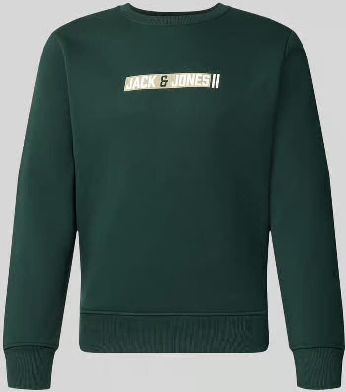 Jack & jones Regular fit sweatshirt met katoen-aandeel model 'Munk'