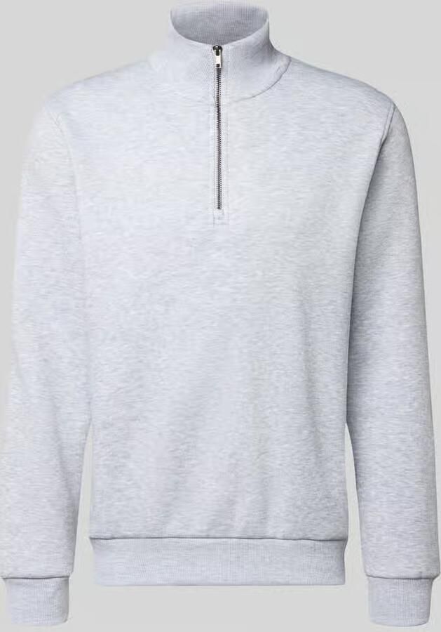 Jack & jones Sweater Jack & Jones Bradley sweatshirt met halve rits - Foto 8