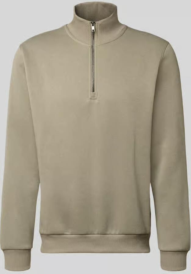 Jack & jones Regular fit sweatshirt met schipperskraag model 'Bradley'