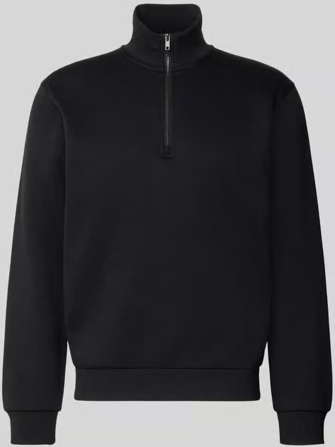 Jack & jones Sweater Jack & Jones Bradley sweatshirt met halve rits
