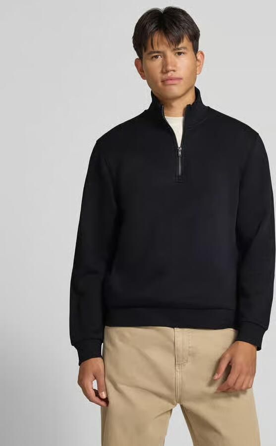 Jack & jones Sweater Jack & Jones Bradley sweatshirt met halve rits - Foto 4
