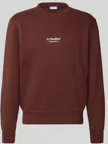 Jack & jones Regular fit sweatshirt van katoenmix model 'Soho'