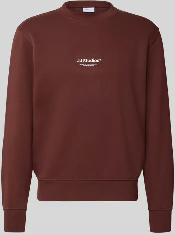 Jack & jones Regular fit sweatshirt van katoenmix model 'Soho'