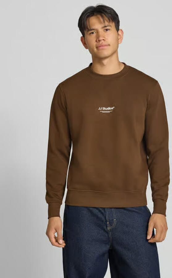 Jack & jones Regular fit sweatshirt van katoenmix model 'Soho' - Foto 3