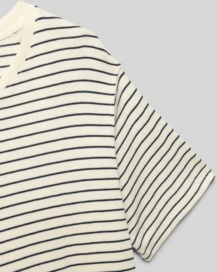 Jack & jones Regular fit T-shirt in gebreide look model 'Edover' - Foto 3