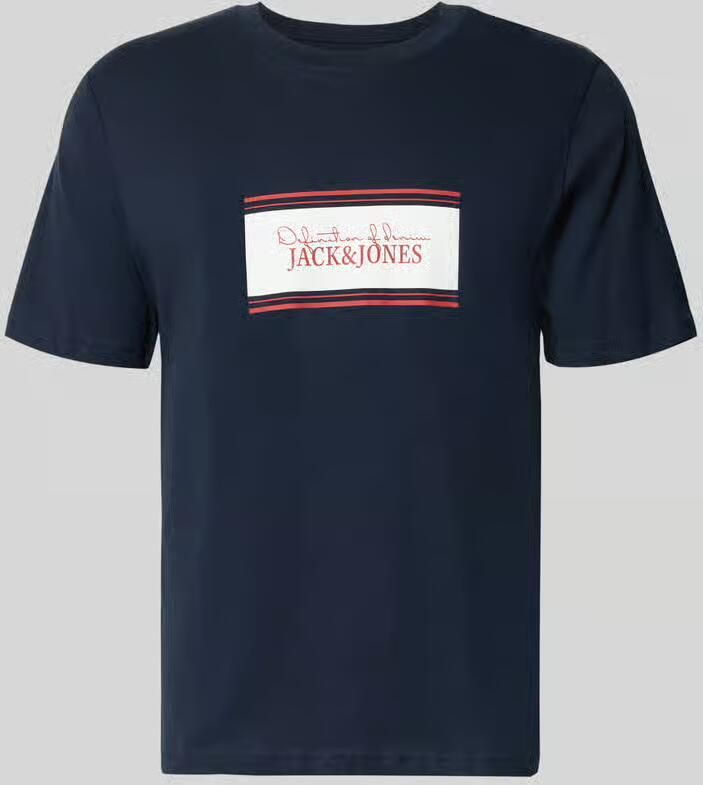 Jack & jones regular fit T-shirt met logoprint model 'Buster' - Foto 2