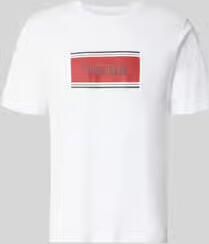 Jack & jones regular fit T-shirt met logoprint model 'Buster'
