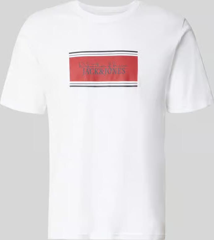 Jack & jones regular fit T-shirt met logoprint model 'Buster' - Foto 3