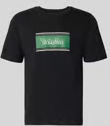 Jack & jones regular fit T-shirt met logoprint model 'Buster'