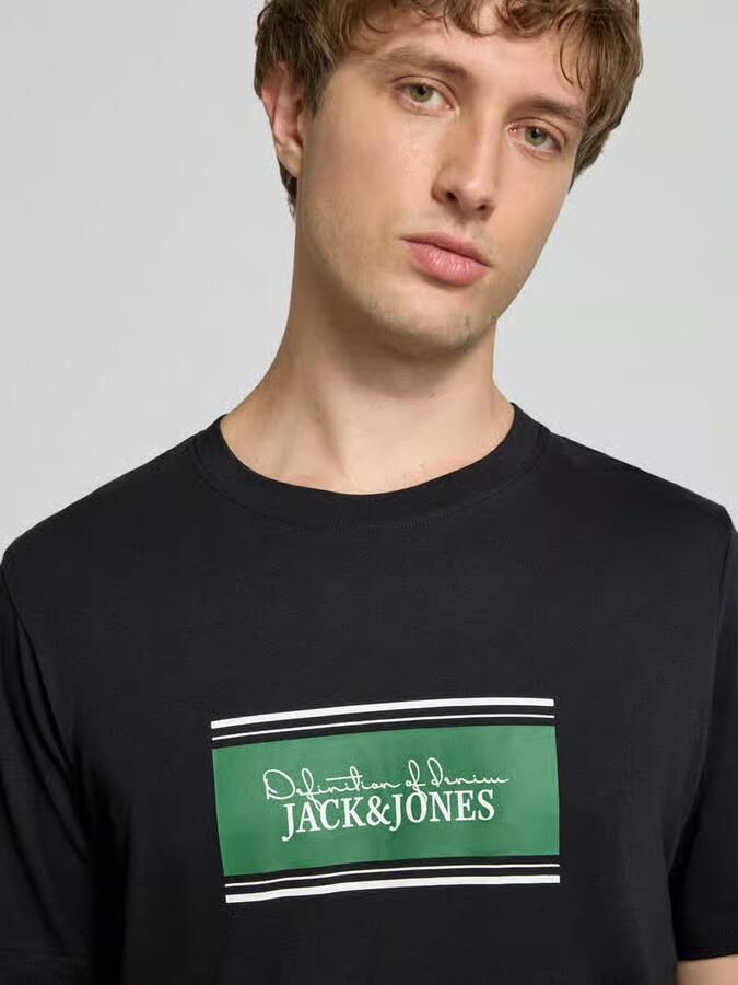 Jack & jones regular fit T-shirt met logoprint model 'Buster' - Foto 2