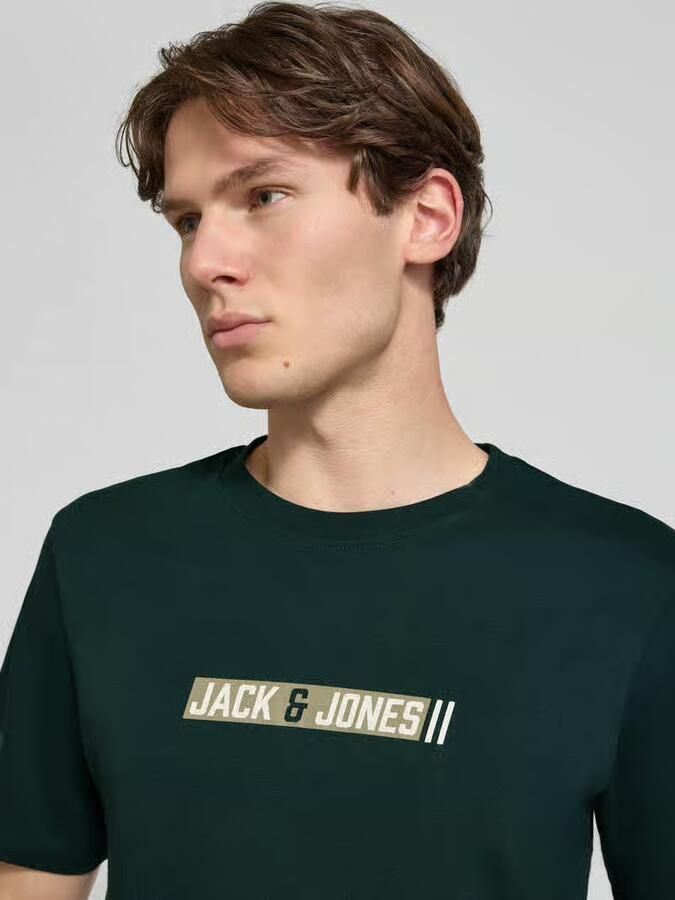 Jack & jones regular fit T-shirt met logoprint model 'Munk' - Foto 3