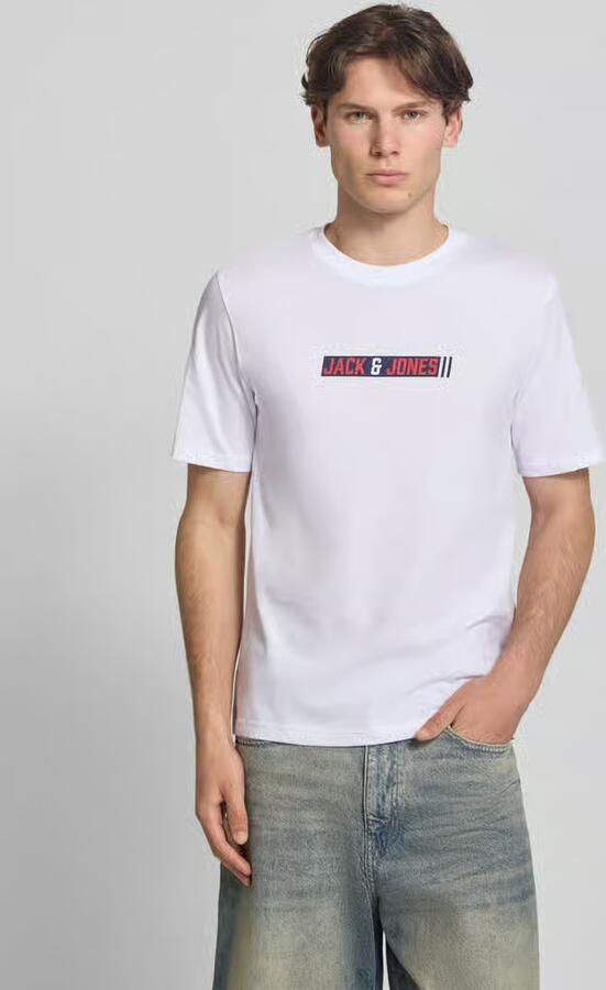 Jack & jones regular fit T-shirt met logoprint model 'Munk' - Foto 5