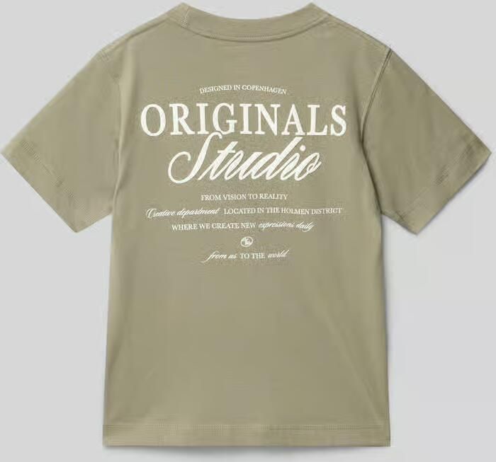 Jack & jones Regular fit T-shirt met state tprint Model 'Bro' - Foto 4