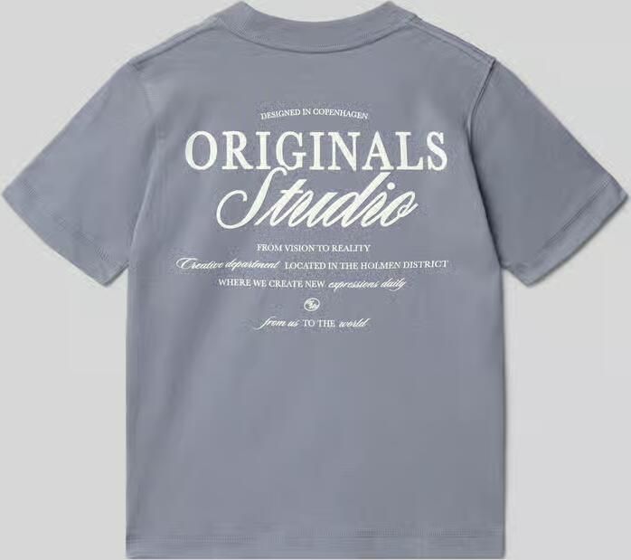 Jack & jones Regular fit T-shirt met state tprint Model 'Bro' - Foto 4