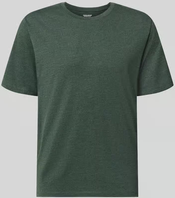 Jack & jones Regular fit t-shirt van katoenmix model 'Organic'