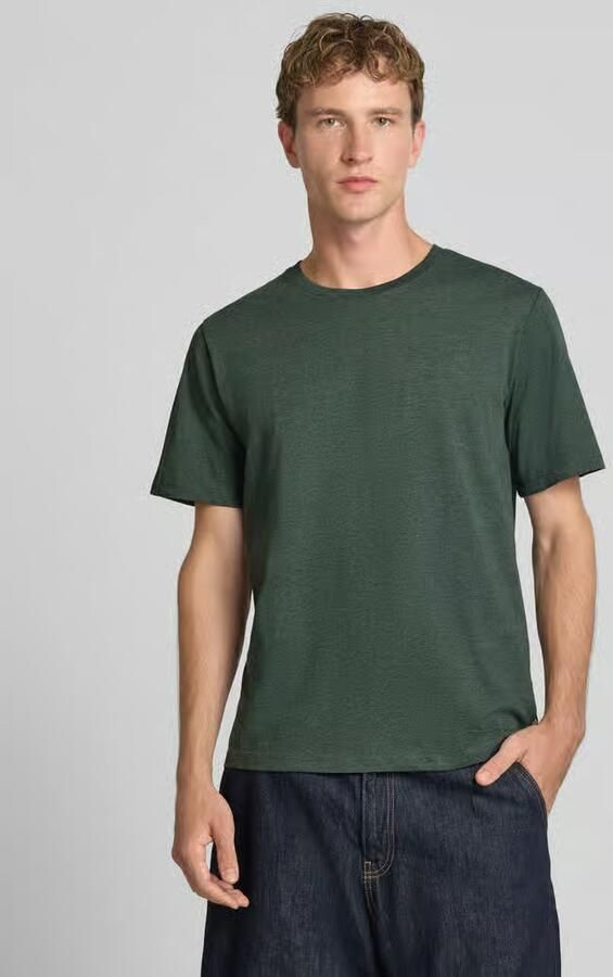 Jack & jones Regular fit t-shirt van katoenmix model 'Organic' - Foto 3