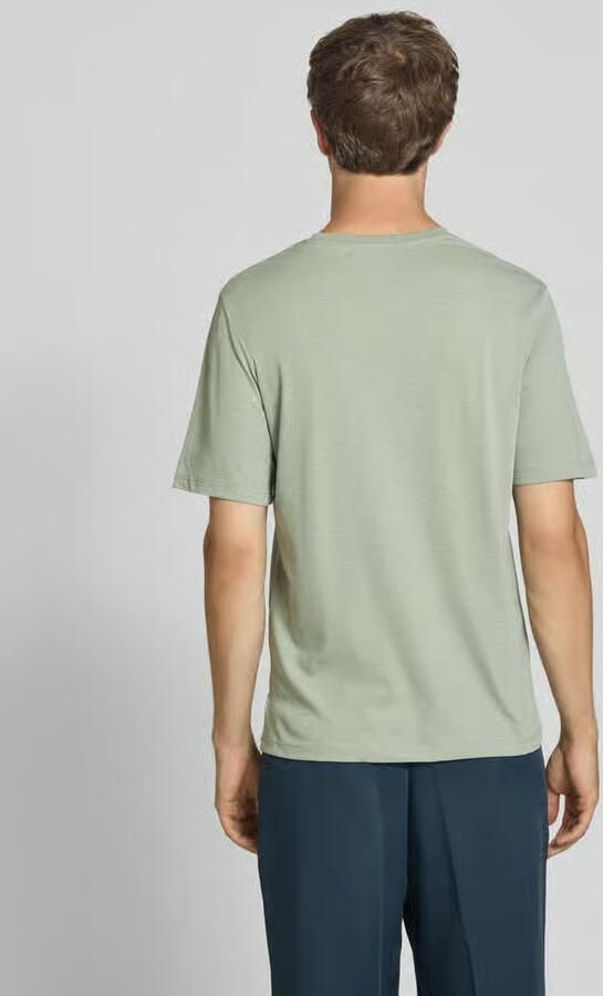 Jack & Jones Shirt met ronde hals JJEORGANIC MELANGE TEE SS O-NECK NOOS - Foto 10