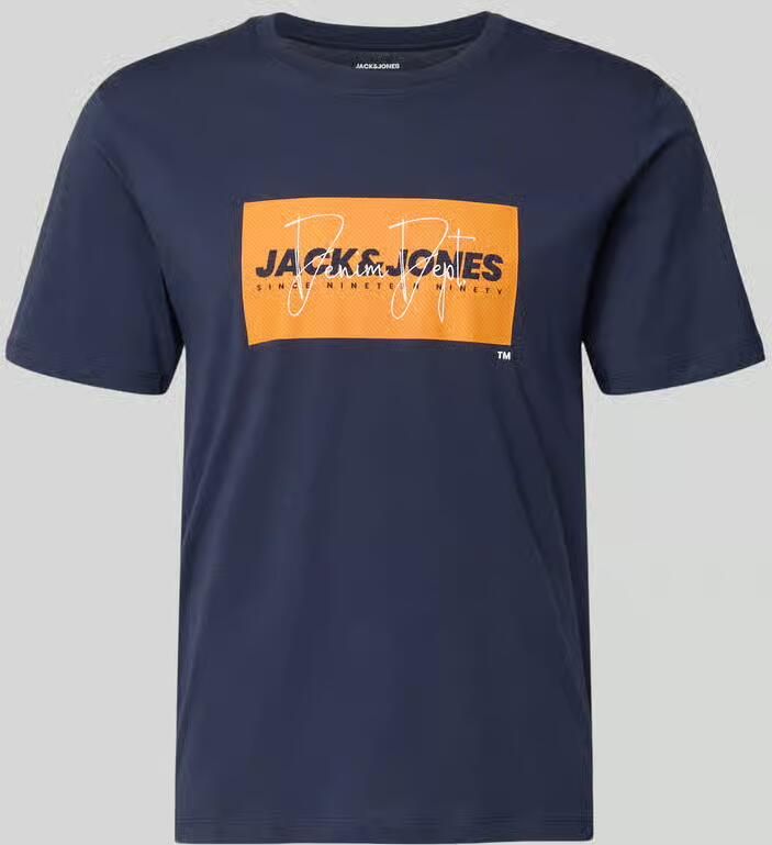 Jack & jones regular fit T-shirt van puur katoen model 'COLE' - Foto 3