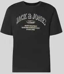 Jack & jones Regular fit t-shirt van puur katoen model 'Denver'