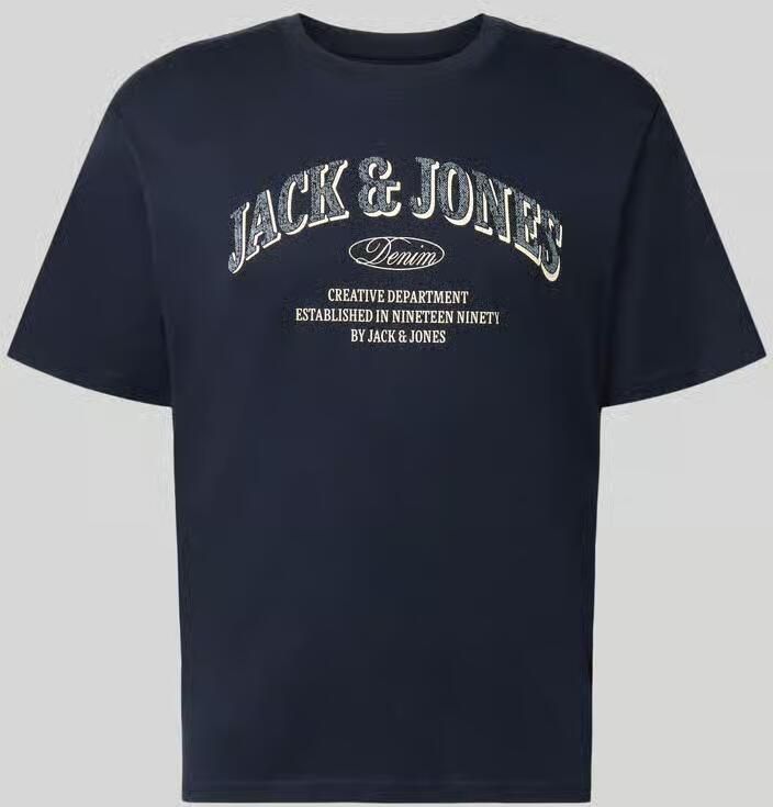 Jack & jones Regular fit t-shirt van puur katoen model 'Denver' - Foto 2