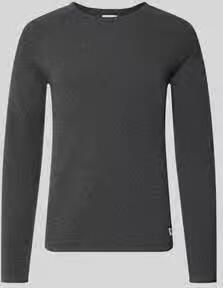 Jack & Jones Trui met ronde hals JJEHILL Effen trui met aangenaam draagcomfort - Foto 16