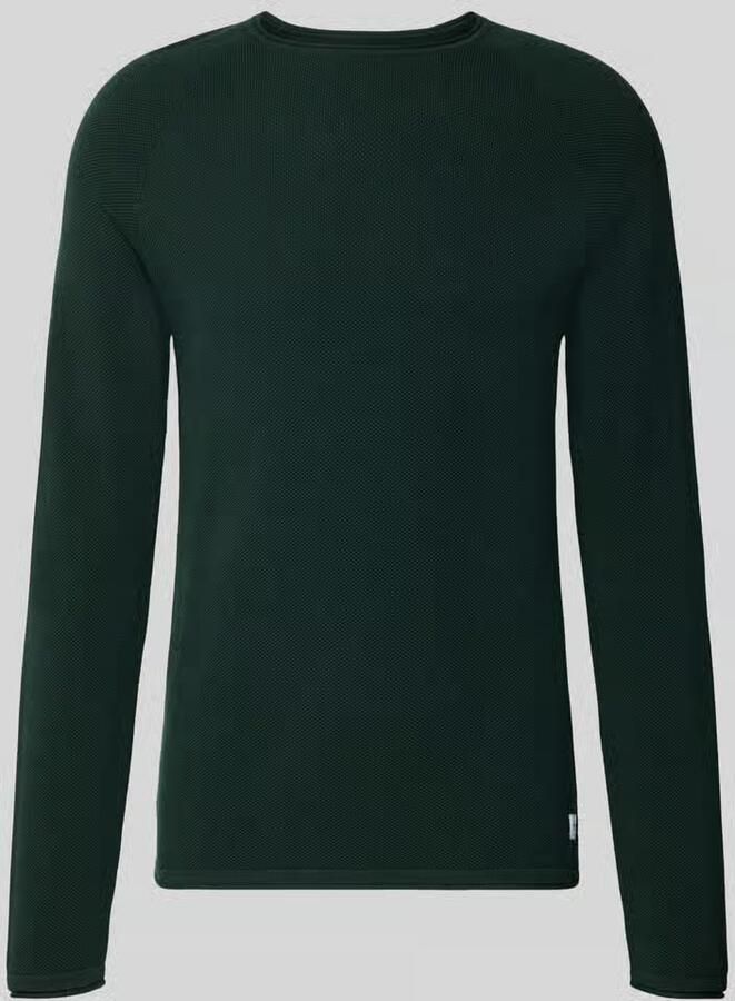Jack & jones regular fit trui van puur katoen model 'Hill'