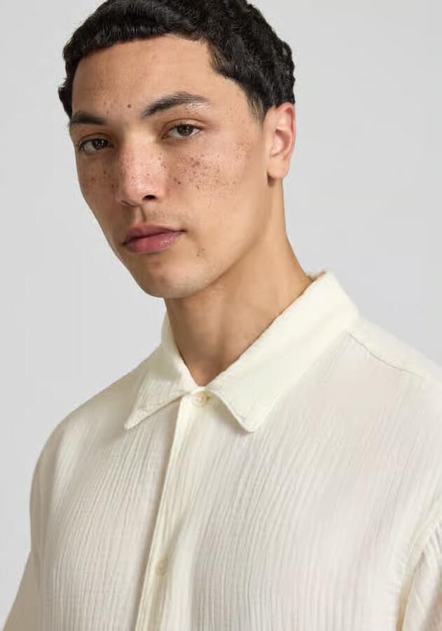 Jack & jones regular fit vrijetijds overhemd met kentkraag