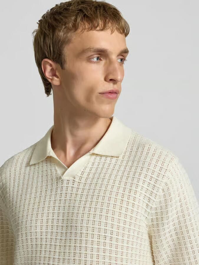 Jack & jones regular fit vrijetijdsoverhemd in all-over look model 'MONTAUK'