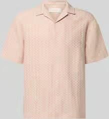 Jack & jones regular fit vrijetijdsoverhemd in all-over look model 'MONTAUK'