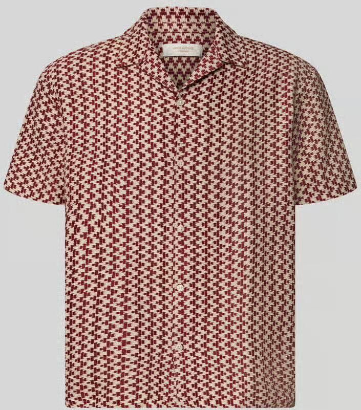 Jack & jones regular fit vrijetijdsoverhemd in all-over look model 'MONTAUK' - Foto 3