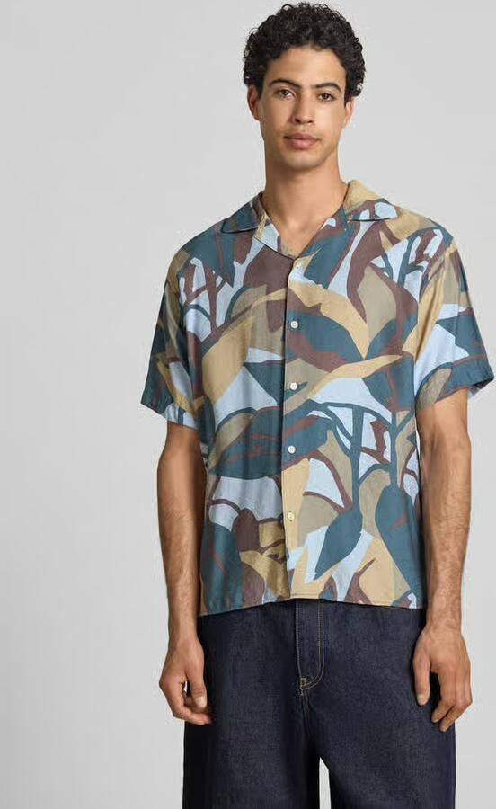 Jack & jones regular fit vrijetijdsoverhemd in all-over look model 'TAVIRA MARSHALL' - Foto 3