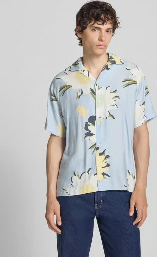 Jack & jones regular fit vrijetijdsoverhemd in all-over look model 'TAVIRA MARSHALL' - Foto 3