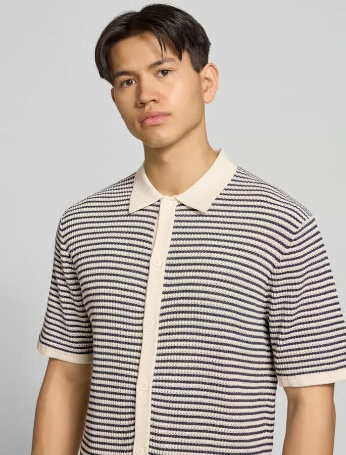 Jack & jones regular fit vrijetijdsoverhemd met 1 2-mouwen