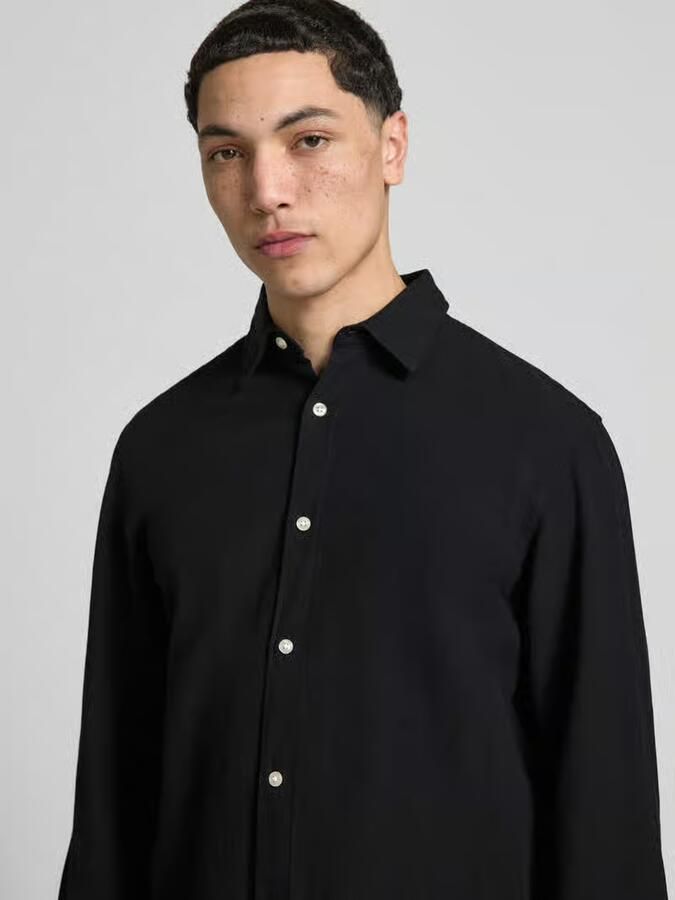 Jack & jones regular fit vrijetijdsoverhemd met kentkraag model 'BREEZE' - Foto 4