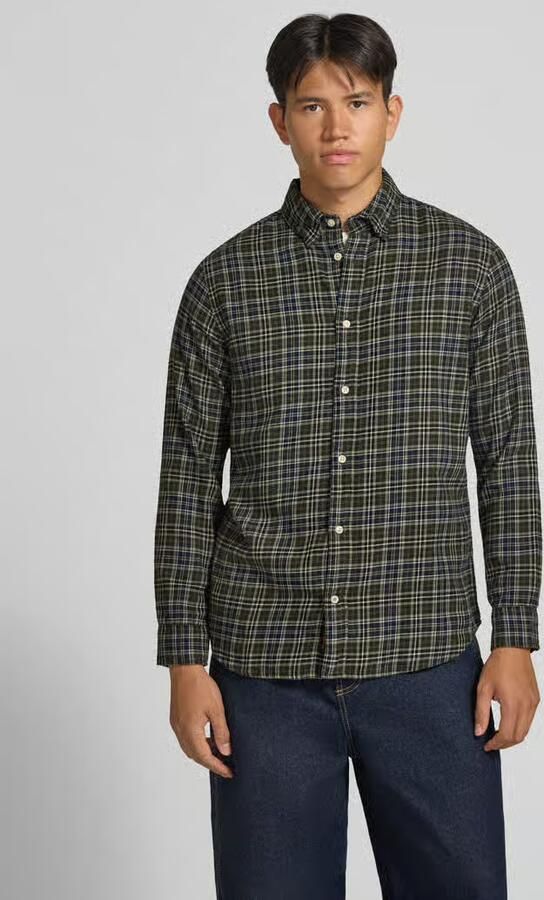 Jack & jones Regular Fit vrijetijdsoverhemd met kentkraag model 'FIELD' - Foto 3