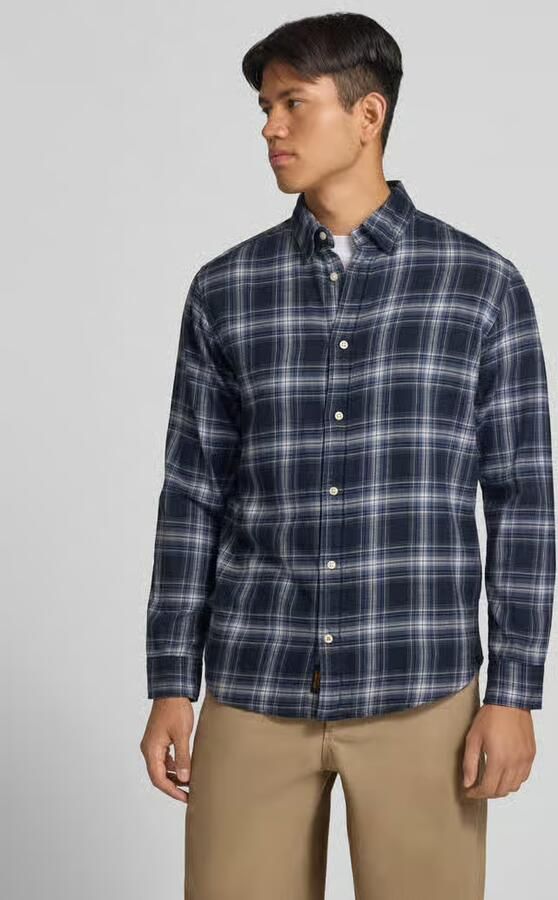 Jack & jones Regular Fit vrijetijdsoverhemd met kentkraag model 'FIELD' - Foto 3