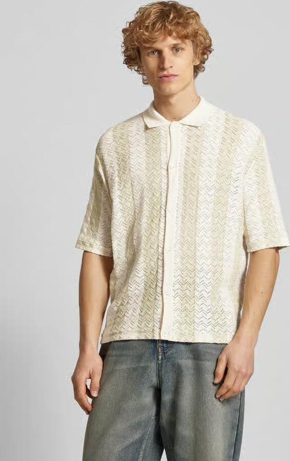 Jack & jones Regular fit vrijetijdsoverhemd met polokraag model 'TYLER' - Foto 3